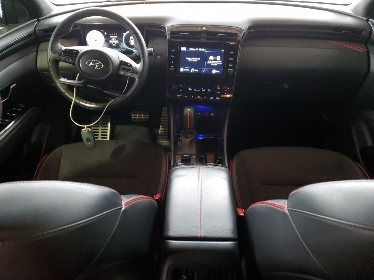 2022 HYUNDAI TUCSON N LINE VIN:KM8JF3AE6NU123022