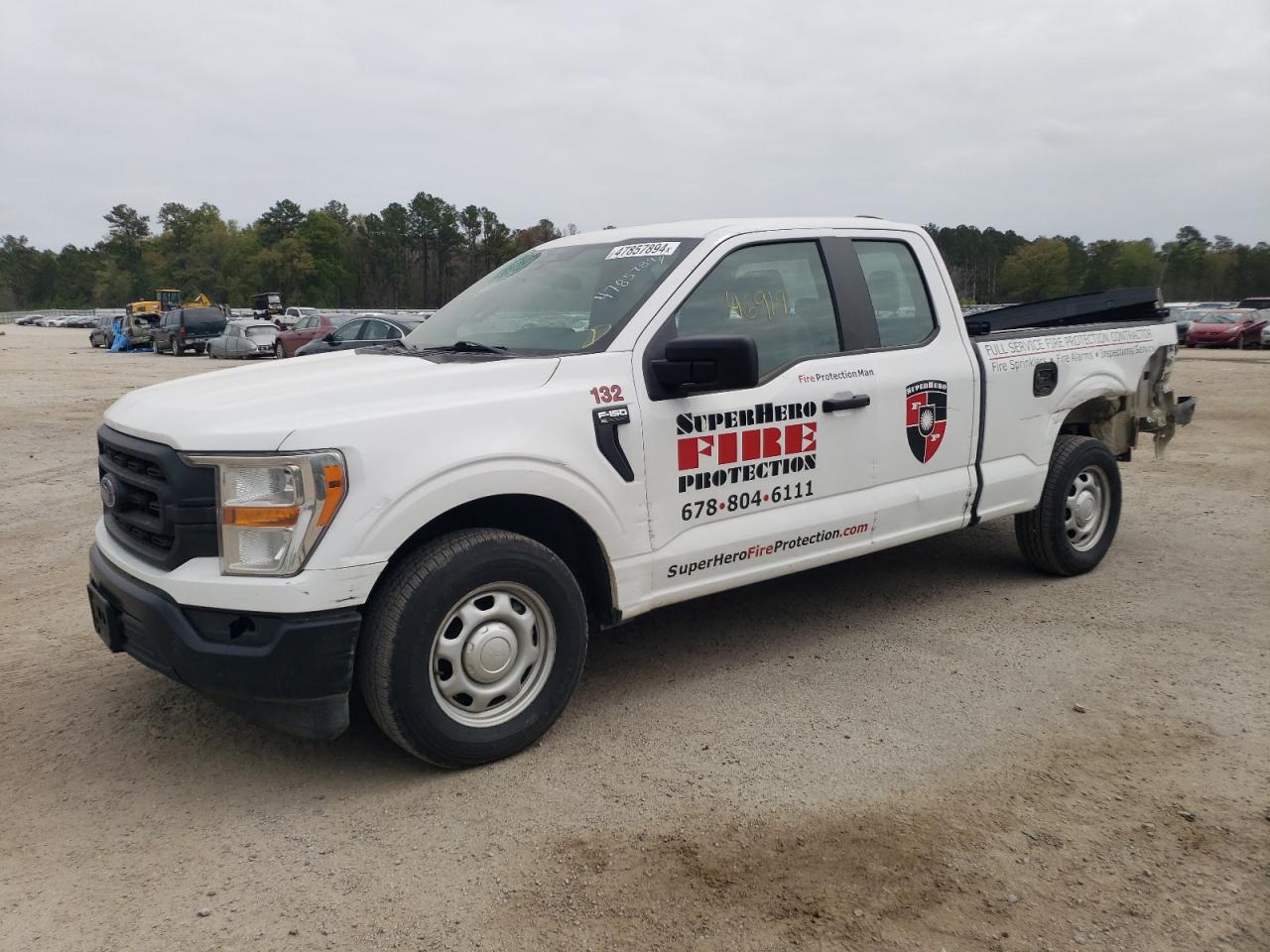 2022 FORD F150 SUPER CAB VIN:1FTEX1CB4NKE43171