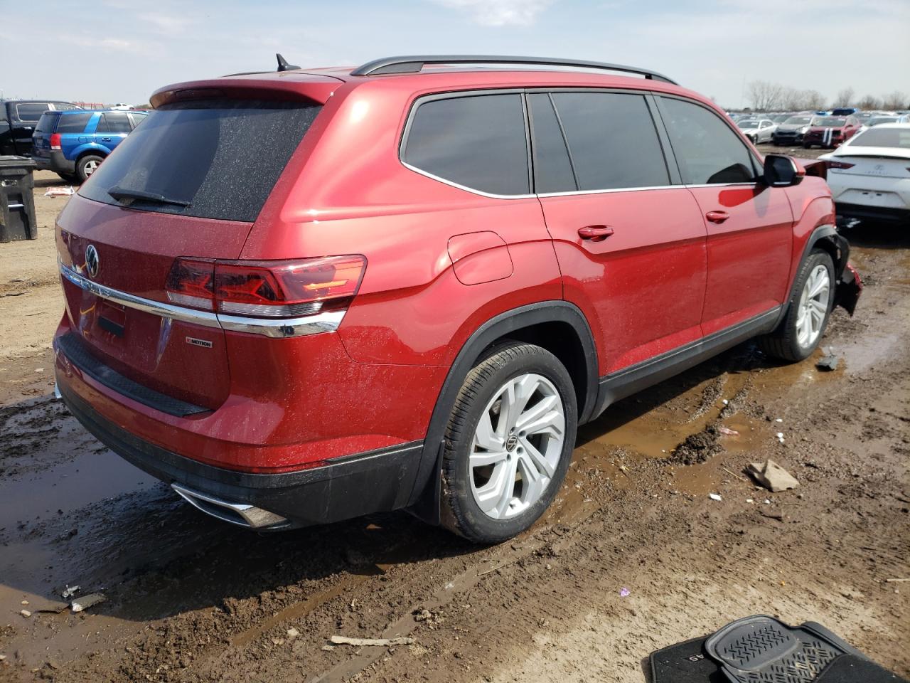 2022 VOLKSWAGEN ATLAS SE VIN:1V2KP2CA5NC516573