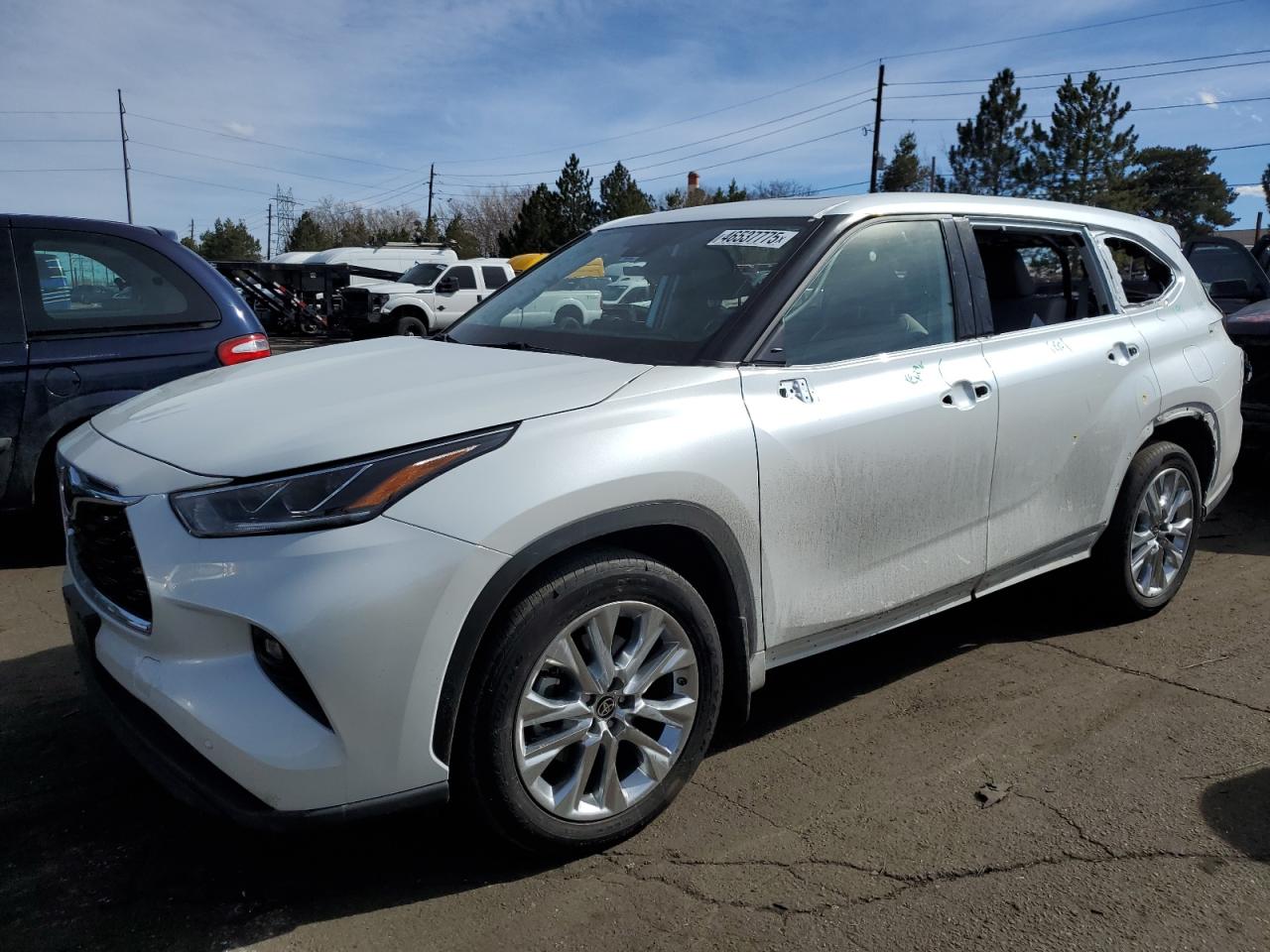 2022 TOYOTA HIGHLANDER LIMITED VIN:5TDDZRBHXNS576357