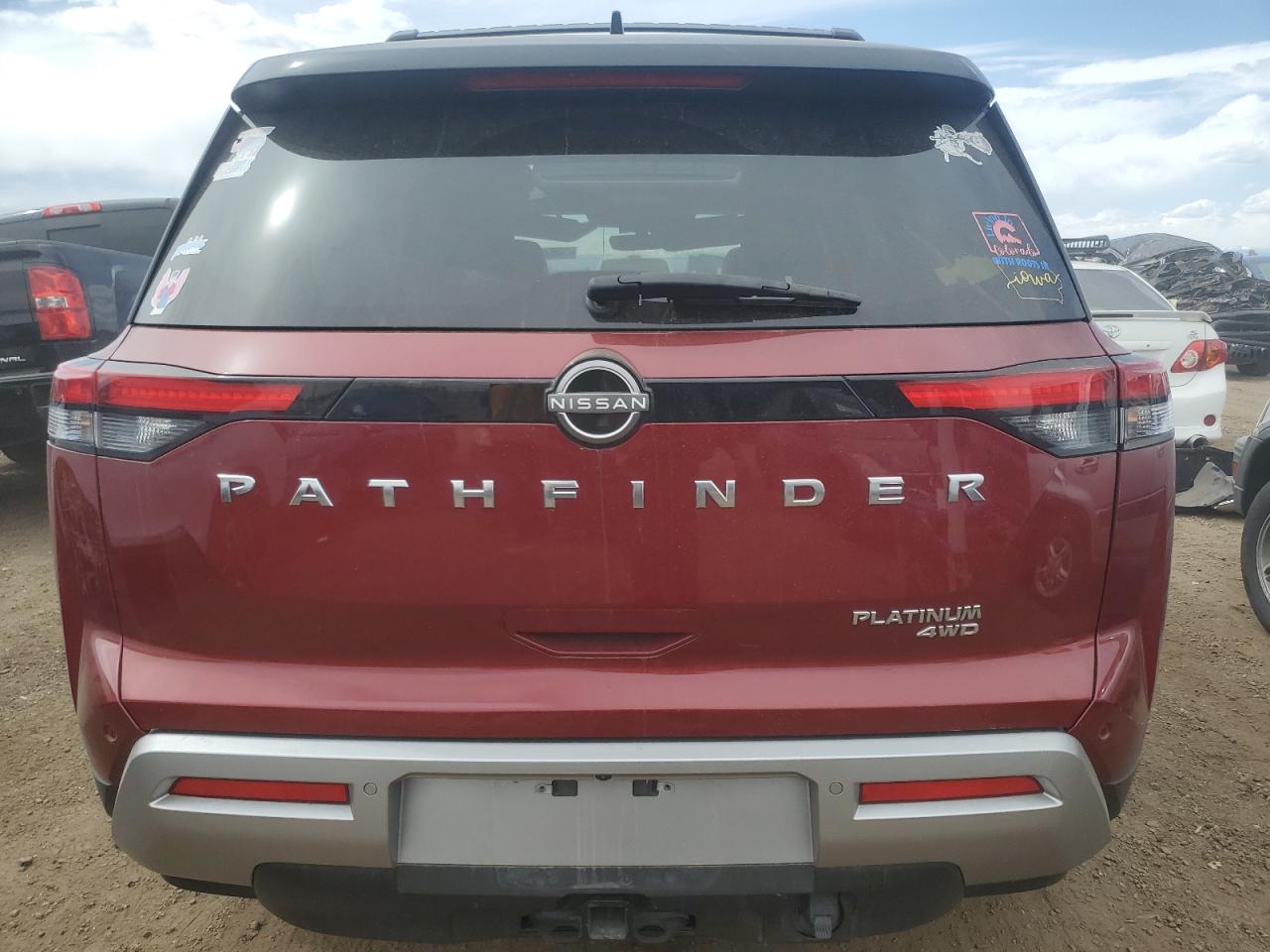 2023 NISSAN PATHFINDER PLATINUM VIN:5N1DR3DK2PC202041