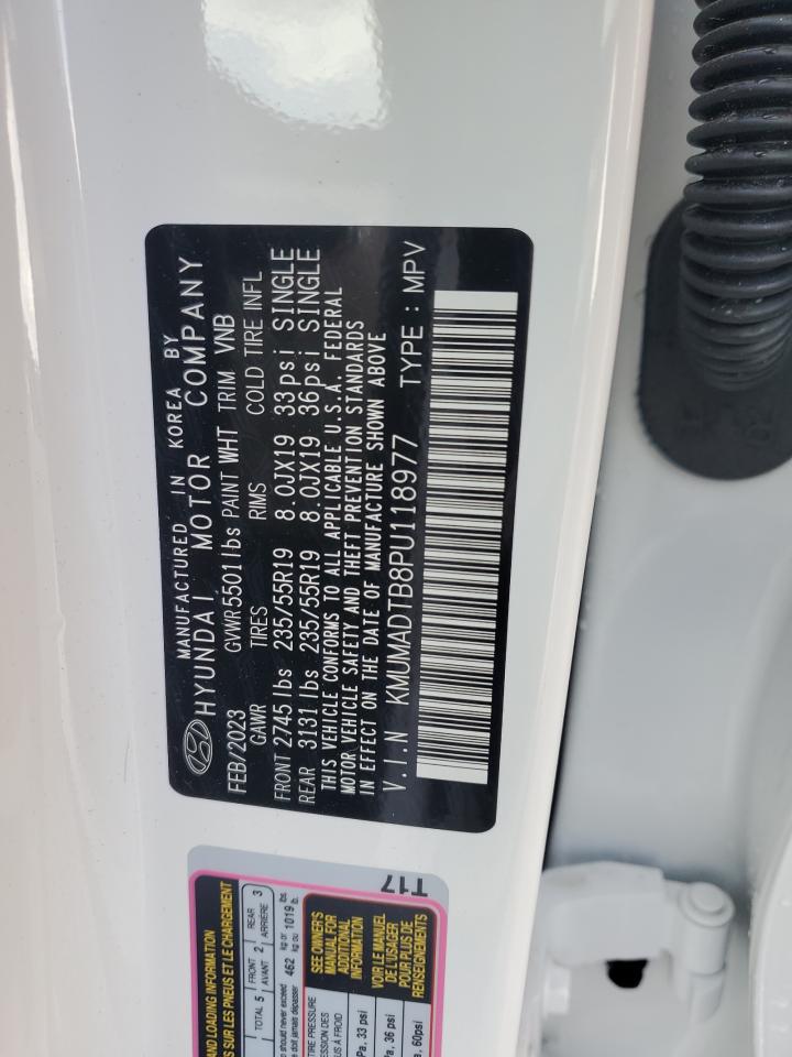 2023 GENESIS GV70 BASE VIN:KMUMADTB8PU118977