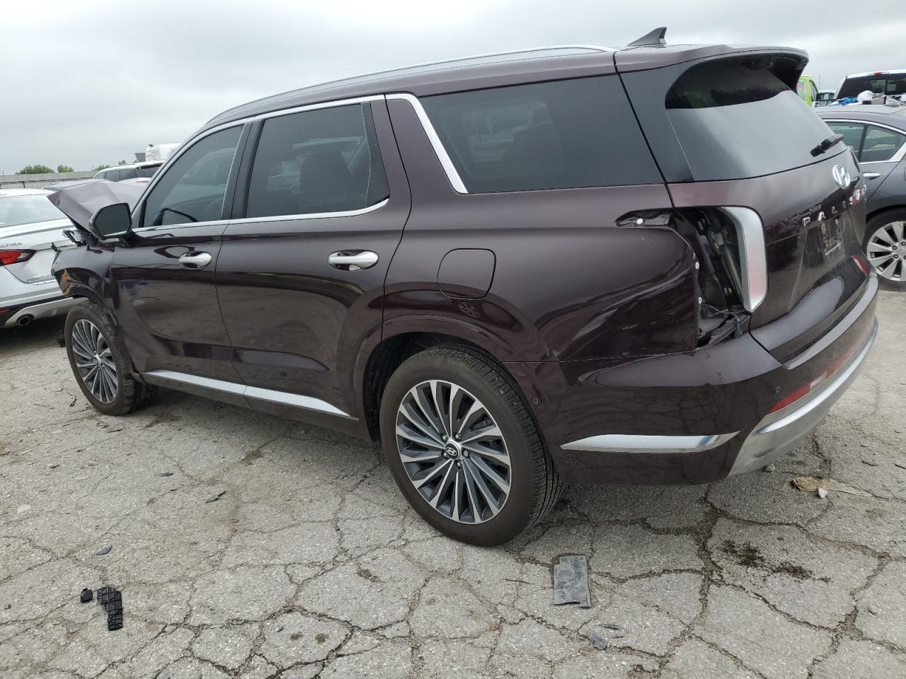 2024 HYUNDAI PALISADE CALLIGRAPHY VIN:KM8R7DGE0RU734487