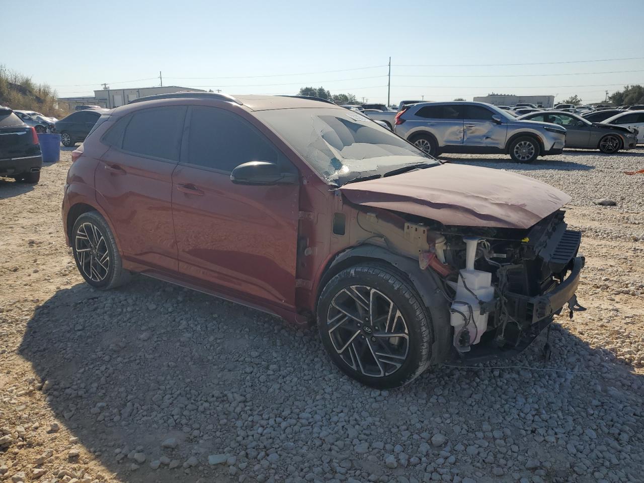 2022 HYUNDAI KONA N LINE VIN:KM8K33A39NU851543