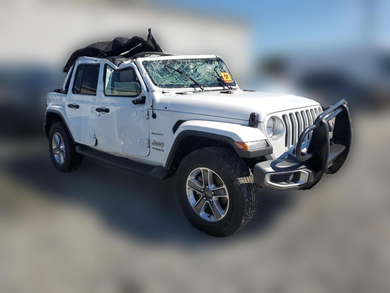 2022 JEEP WRANGLER UNLIMITED SAHARA VIN:1C4HJXEG0NW185735