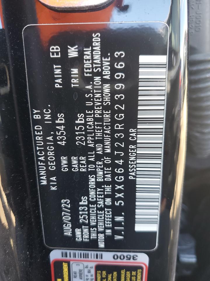 2024 KIA K5 GT LINE VIN:5XXG64J23RG239963
