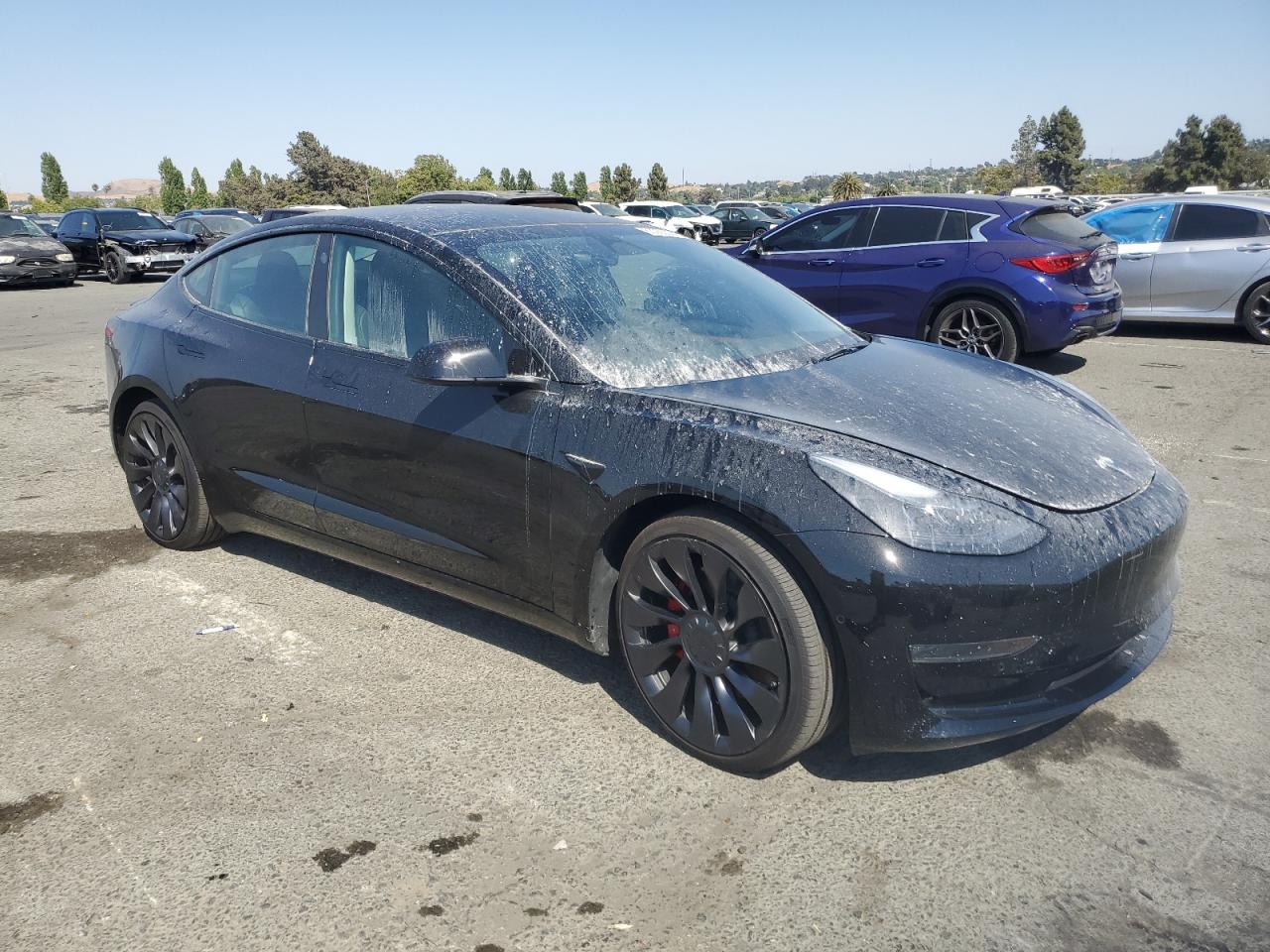 2022 TESLA MODEL 3  VIN:5YJ3E1EC9NF254743