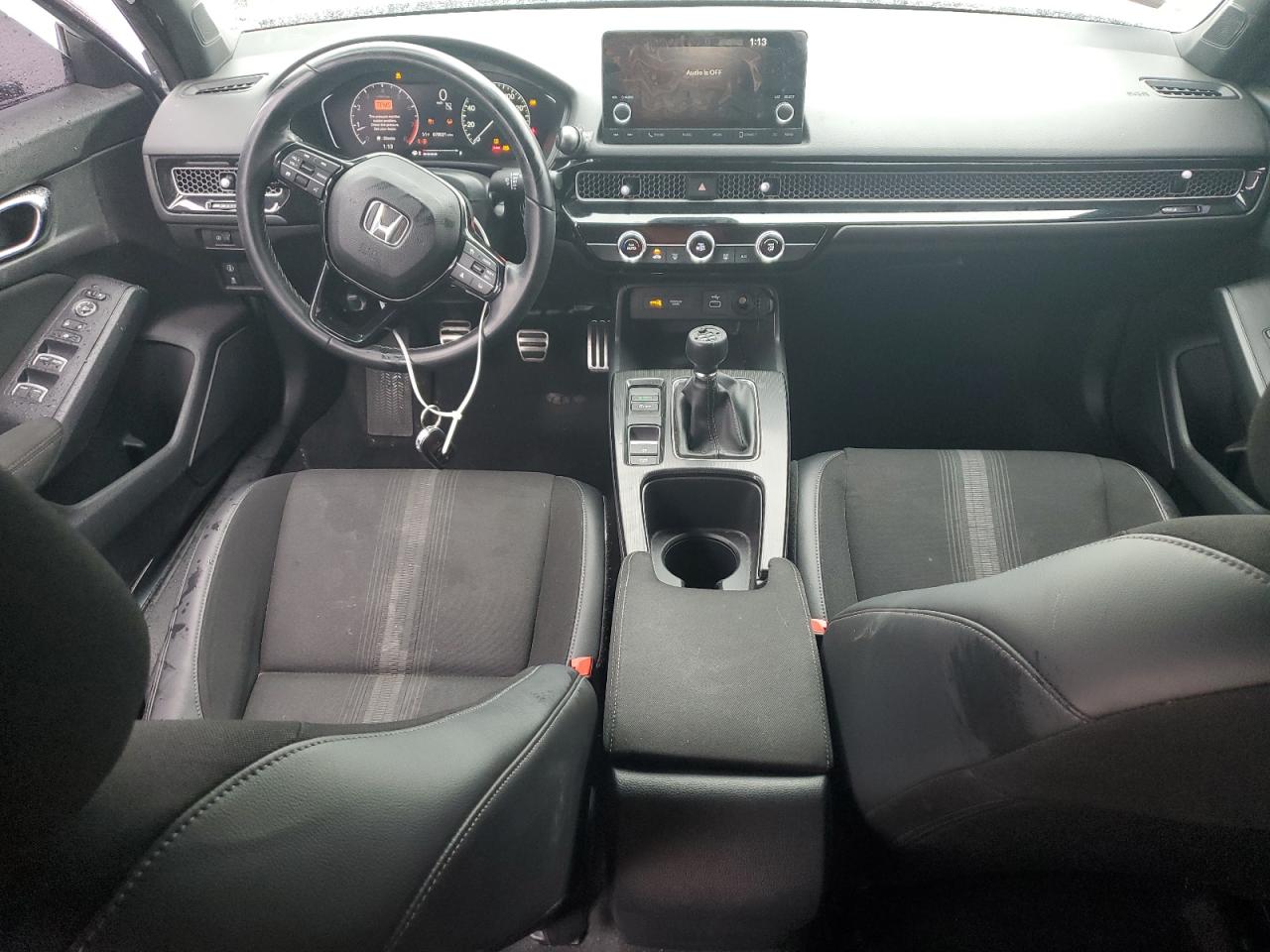 2022 HONDA CIVIC SPORT VIN:19XFL2G80NE022779