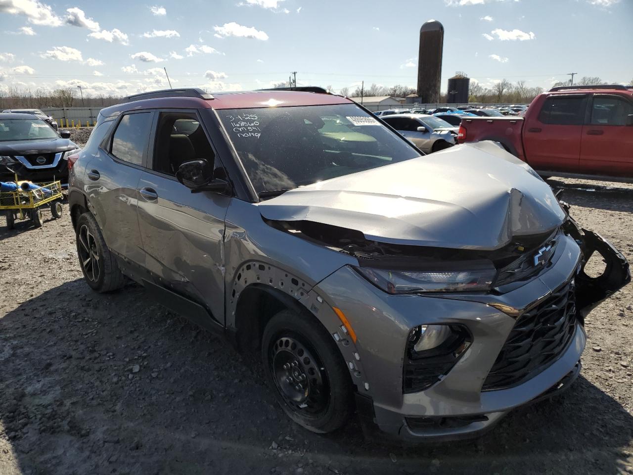2023 CHEVROLET TRAILBLAZER RS VIN:KL79MTSLXPB037833