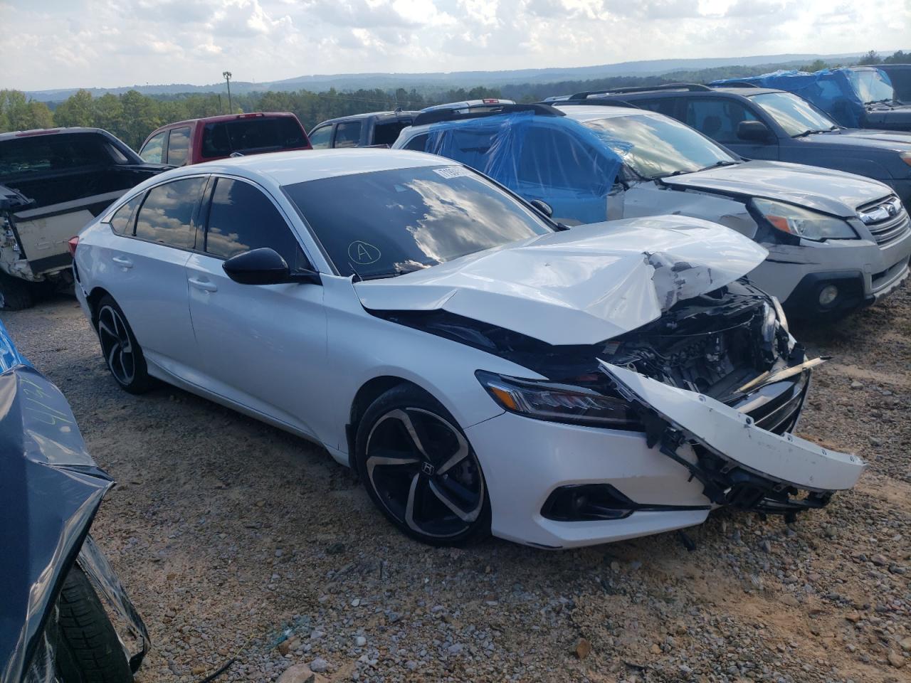 2022 HONDA ACCORD SPORT VIN:1HGCV1F37NA051794