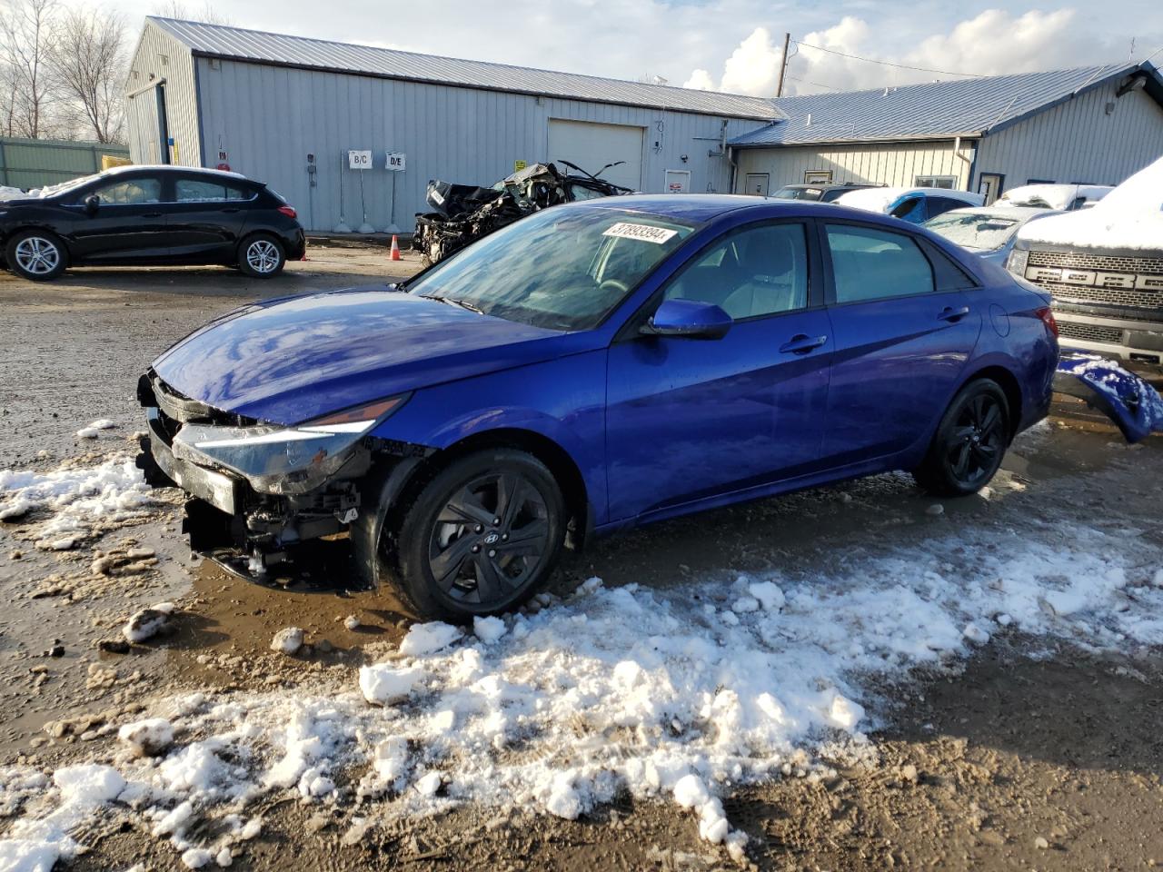 2023 HYUNDAI ELANTRA SEL VIN:KMHLM4AG5PU395201