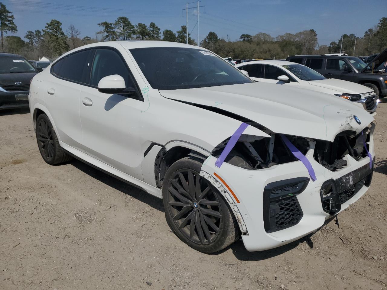 2022 BMW X6 XDRIVE40I VIN:5UXCY6C0XN9K78927