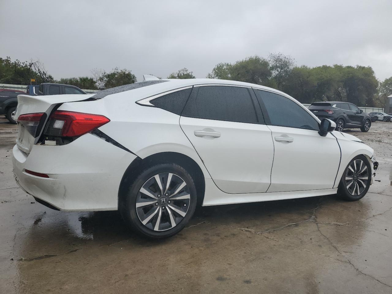 2022 HONDA CIVIC EX VIN:JHMFE1F75NX000210