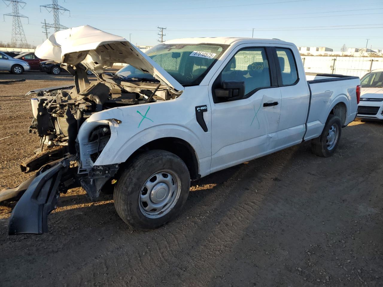 2023 FORD F150 SUPER CAB VIN:1FTEX1CB0PKD08708