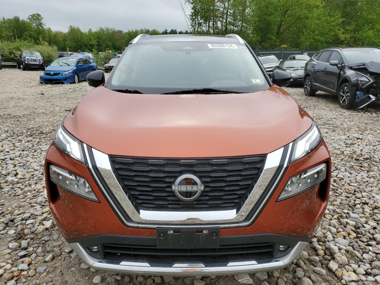 2022 NISSAN ROGUE PLATINUM VIN:JN8BT3DD9NW271985