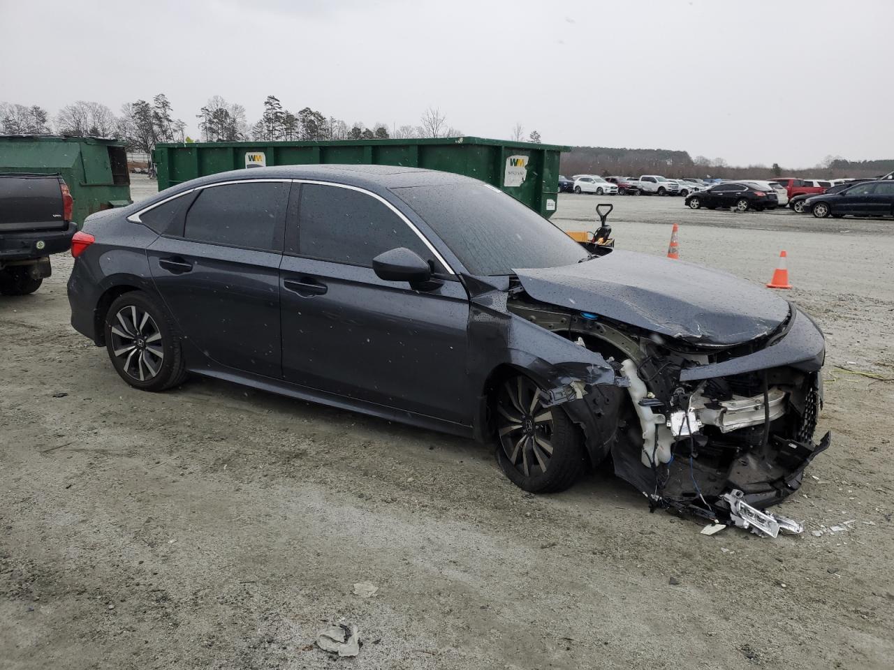 2023 HONDA CIVIC EX VIN:2HGFE1F70PH306337