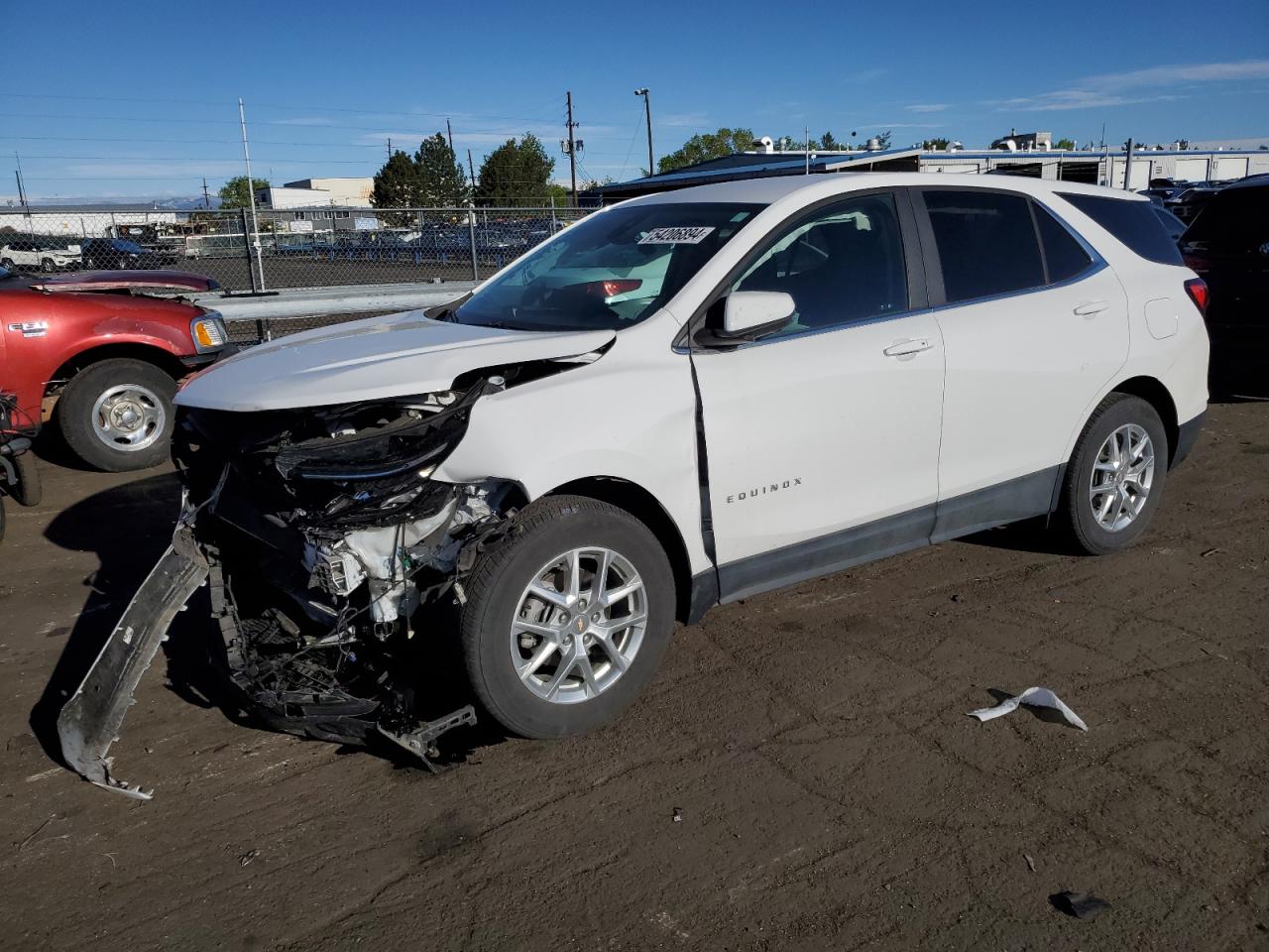 2022 CHEVROLET EQUINOX LT VIN:3GNAXUEV4NL219945