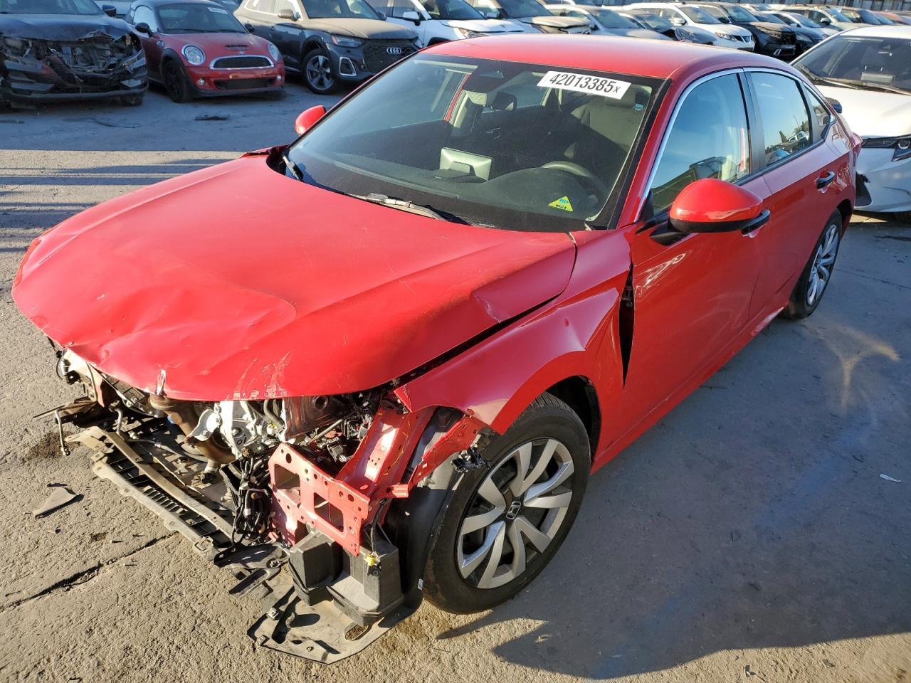 2024 HONDA CIVIC LX VIN:2HGFE2F27RH508380