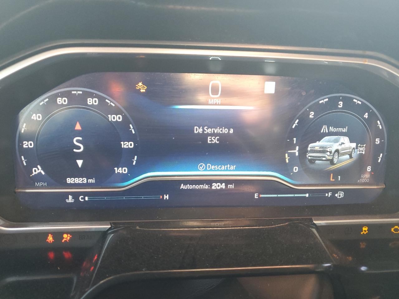 2022 CHEVROLET SILVERADO K1500 LTZ VIN:1GCUDGEDXNZ625566