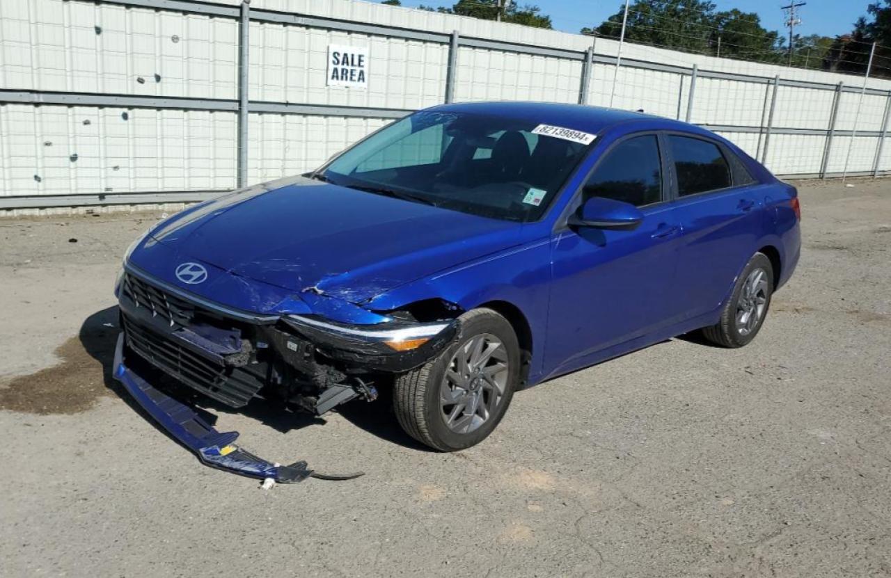 2024 HYUNDAI ELANTRA SEL VIN:KMHLM4DG0RU702997