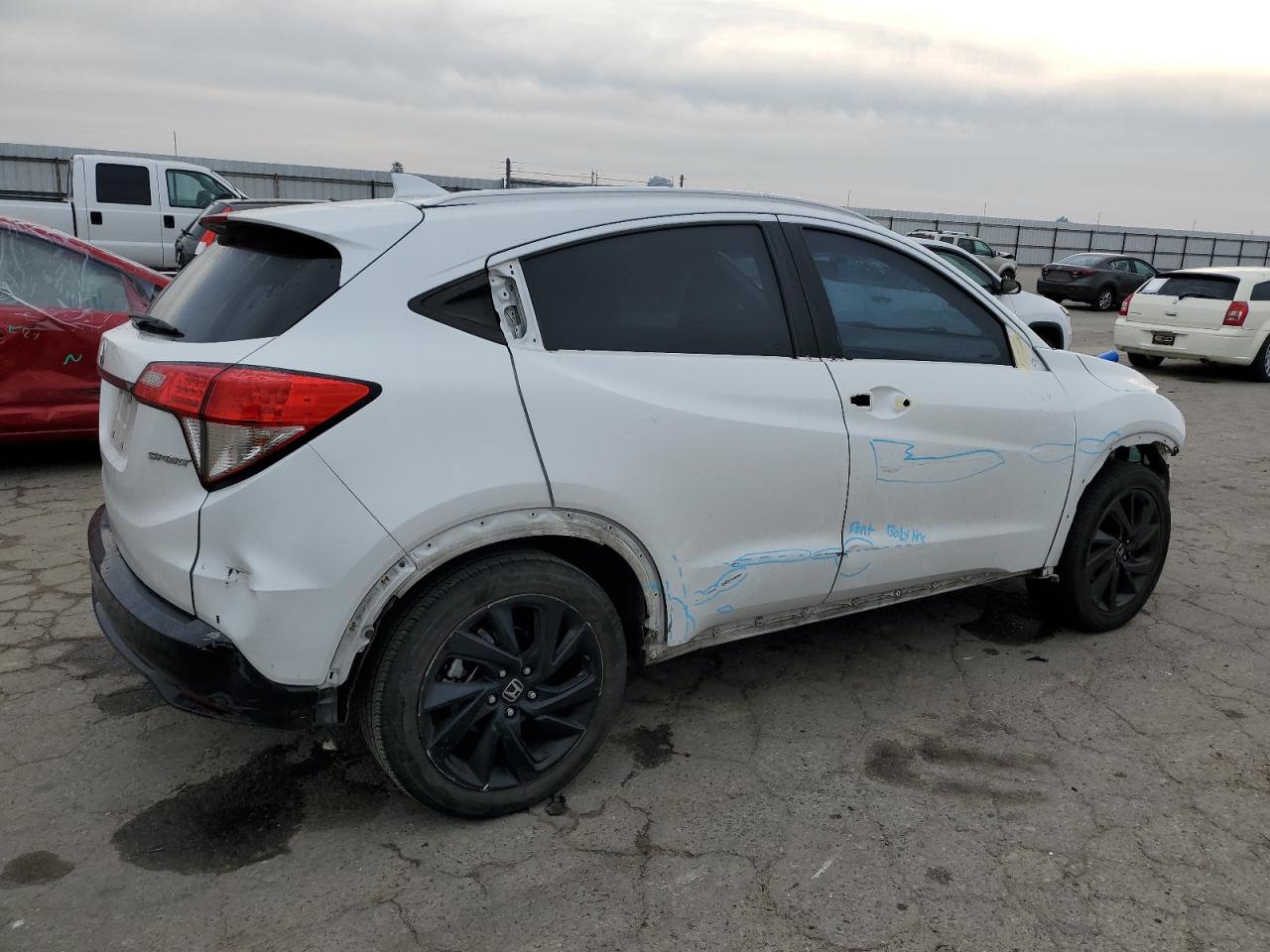 2022 HONDA HR-V SPORT VIN:3CZRU5H10NM700041
