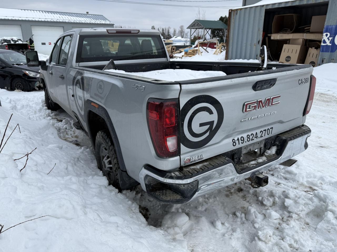2023 GMC SIERRA K2500 HEAVY DUTY VIN:1GT19LE74PF182617