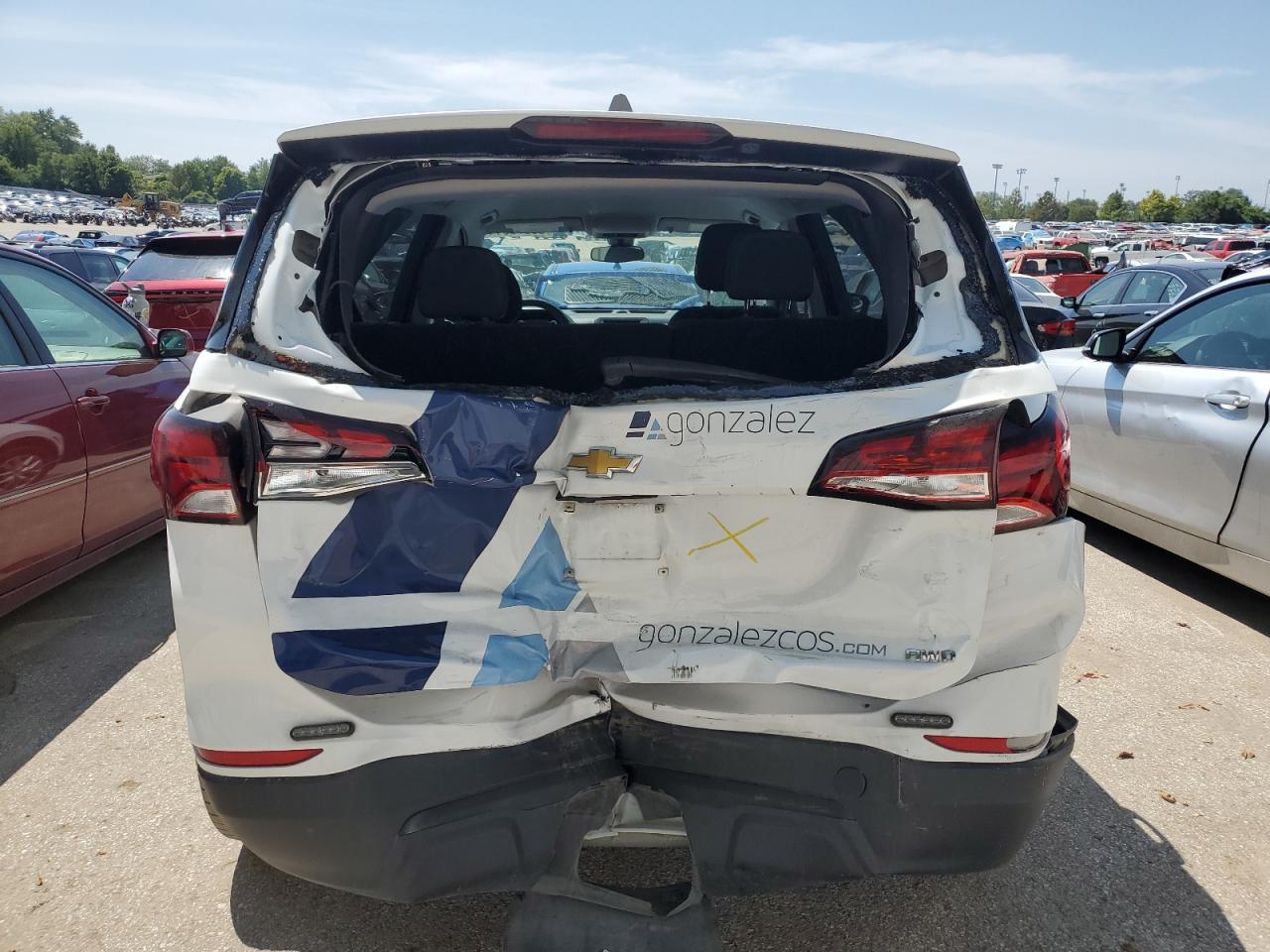 2022 CHEVROLET EQUINOX LS VIN:3GNAXSEV3NS159697
