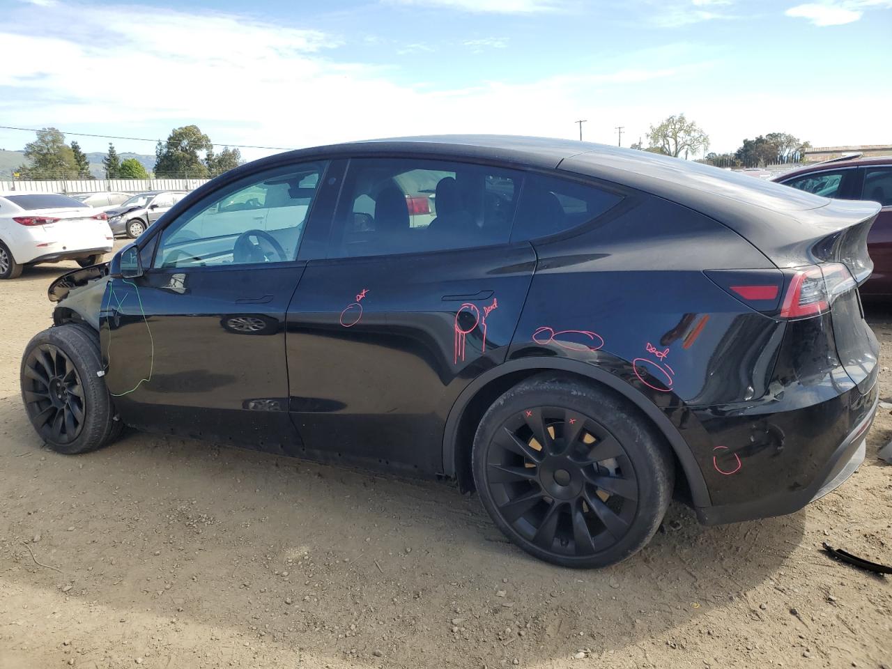 2022 TESLA MODEL Y  VIN:7SAYGDEE2NF575433