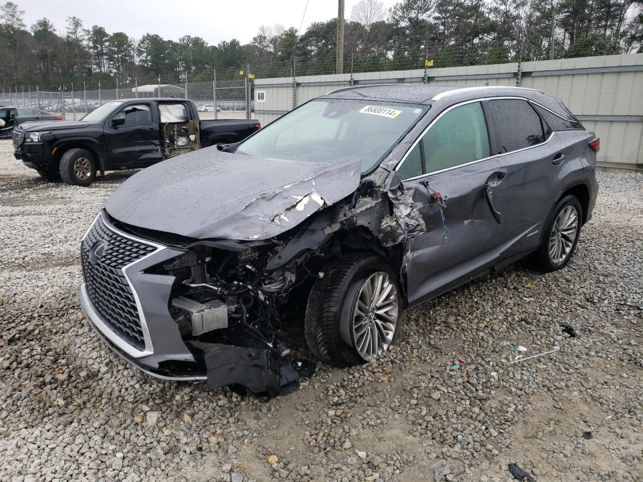 2022 LEXUS RX 450H VIN:2T2JGMDA1NC082436