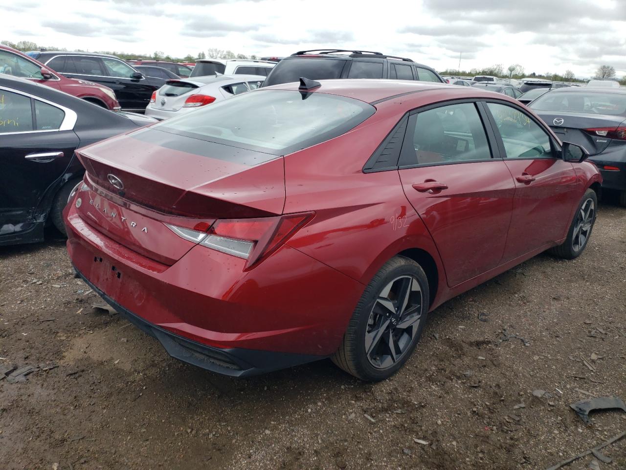 2023 HYUNDAI ELANTRA SEL VIN:KMHLS4AG6PU610073