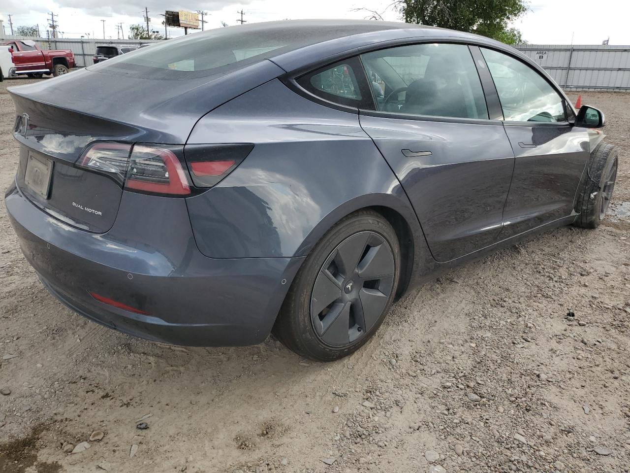 2022 TESLA MODEL 3  VIN:5YJ3E1EBXNF125546
