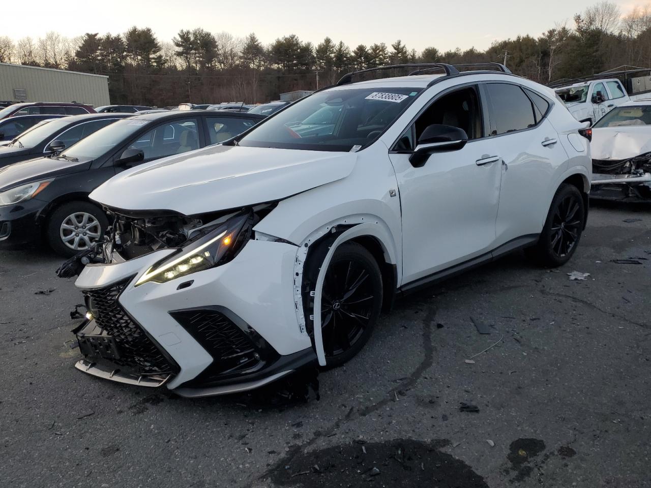 2024 LEXUS NX 350 LUXURY VIN:2T2KGCEZ8RC049006