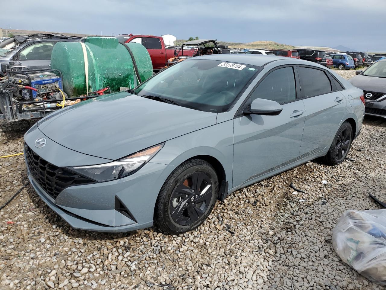 2022 HYUNDAI ELANTRA SEL VIN:KMHLM4AG5NU263097