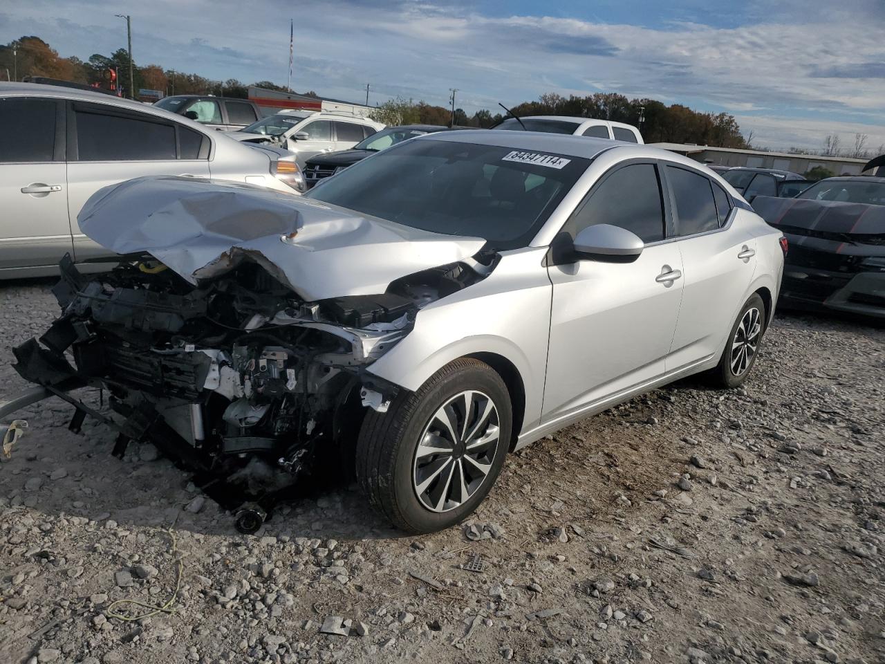 2022 NISSAN SENTRA S VIN:3N1AB8BV3NY303876