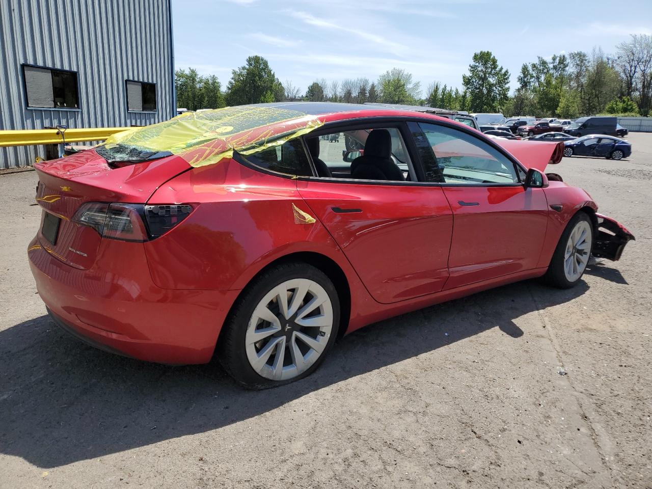 2022 TESLA MODEL 3  VIN:5YJ3E1EB0NF128133