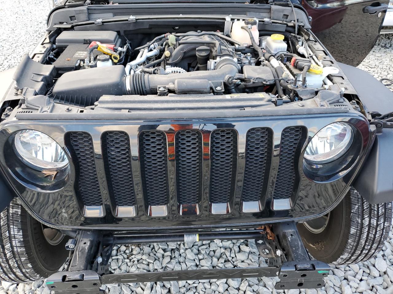 2022 JEEP WRANGLER UNLIMITED SPORT VIN:1C4HJXDG0NW213857