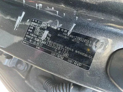 2018 Genesis G80 VIN: