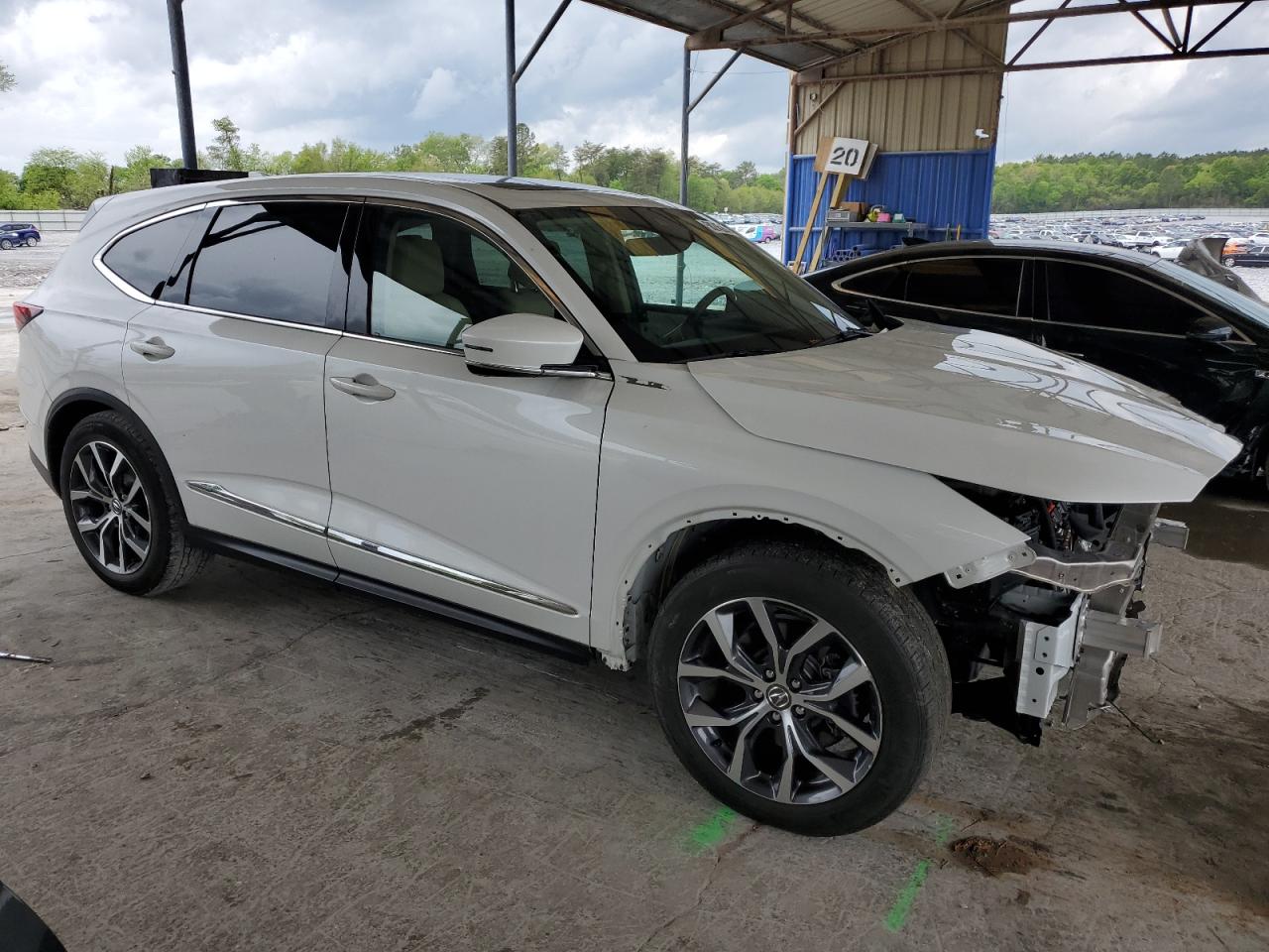 2022 ACURA MDX TECHNOLOGY VIN:5J8YD9H45NL010937