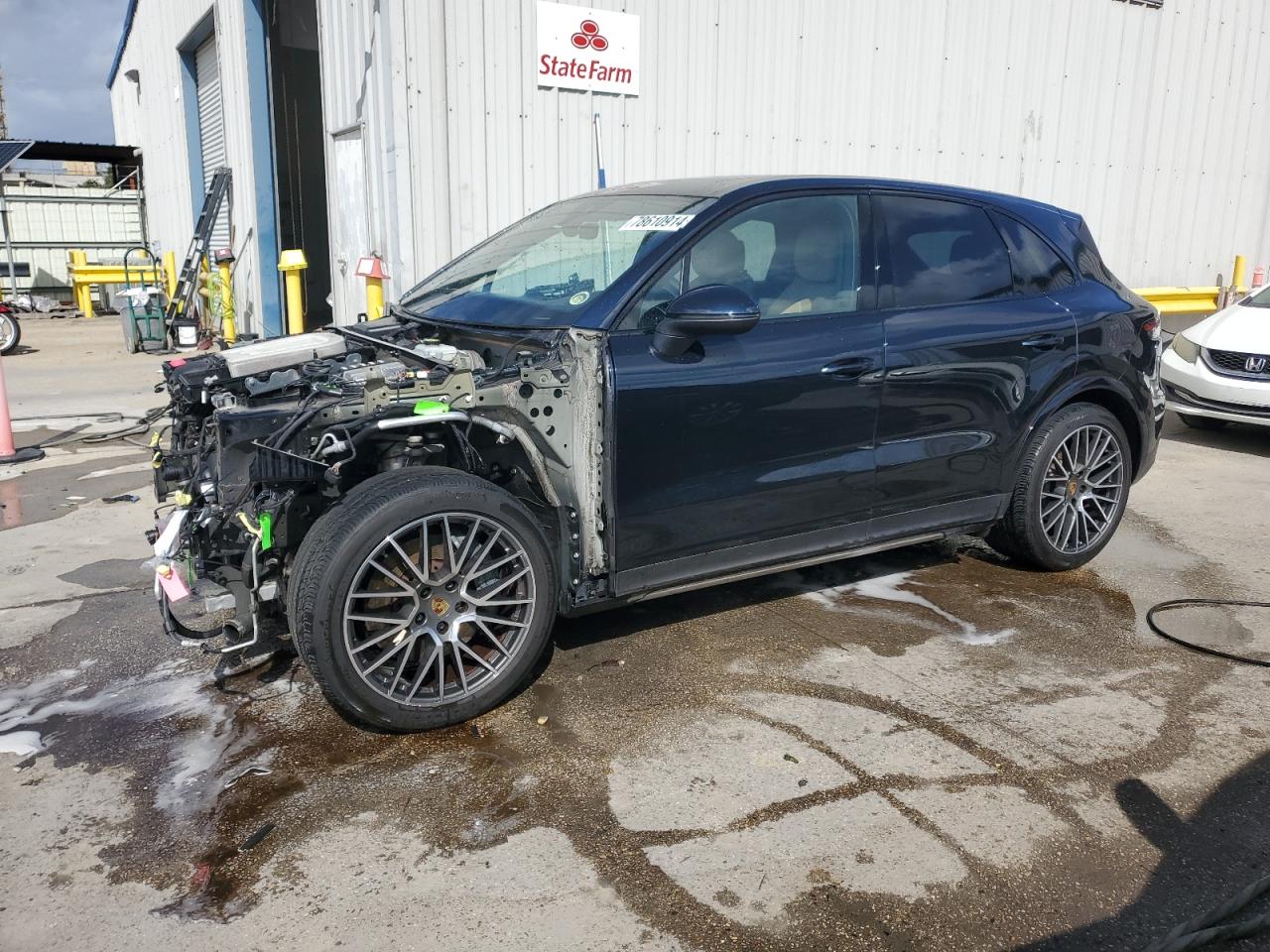 2022 PORSCHE CAYENNE S VIN:WP1AB2AY9NDA32233