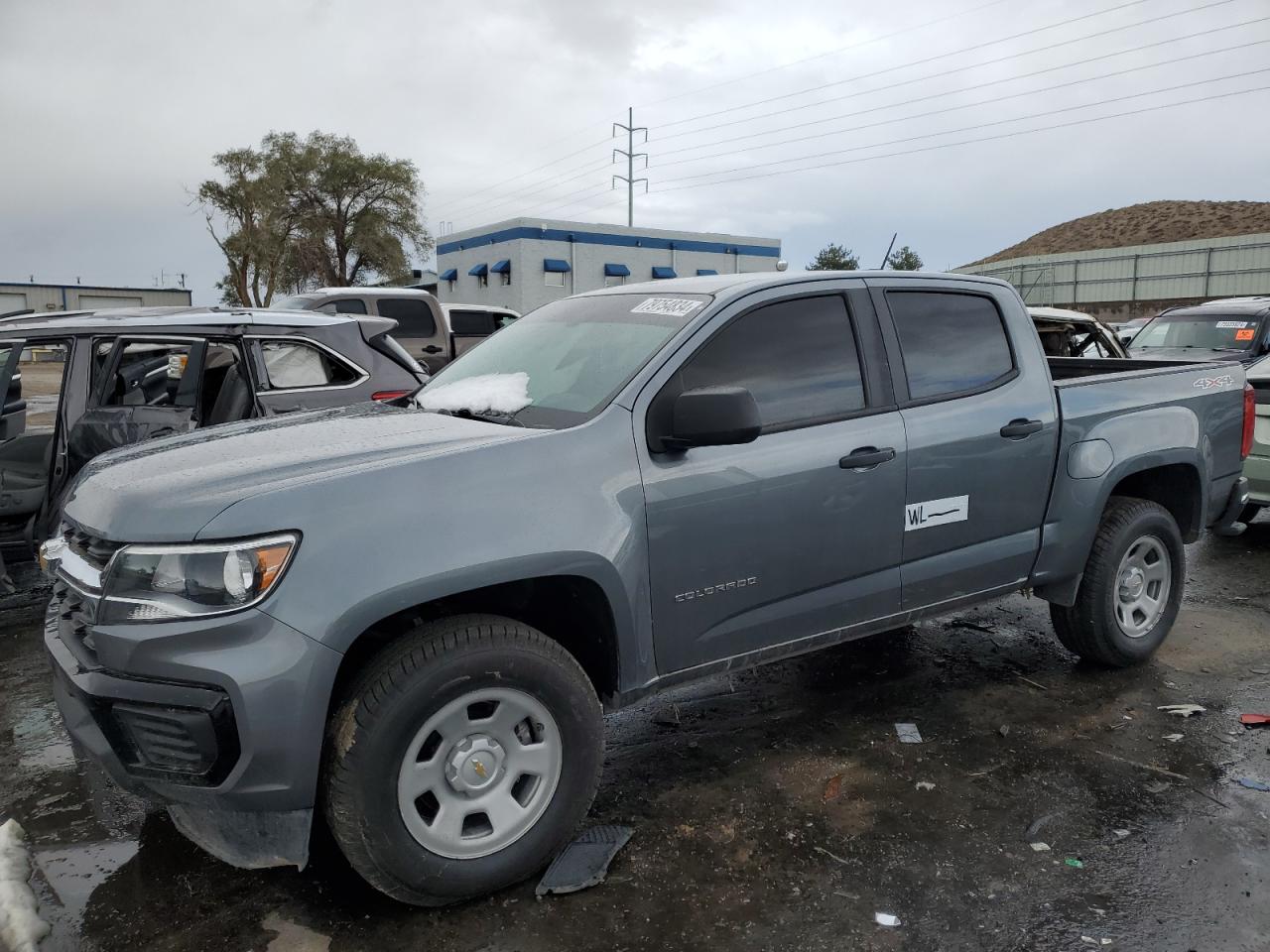 2022 CHEVROLET COLORADO  VIN:1GCGTBENXN1237635