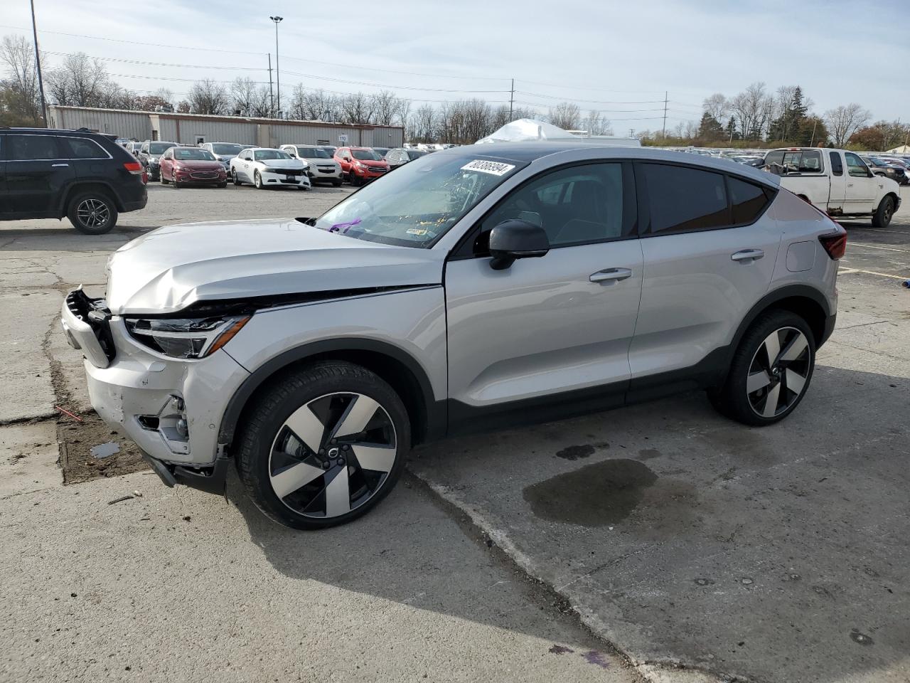 2023 VOLVO C40 RECHARGE ULTIMATE VIN:YV4ED3GM7P2040835