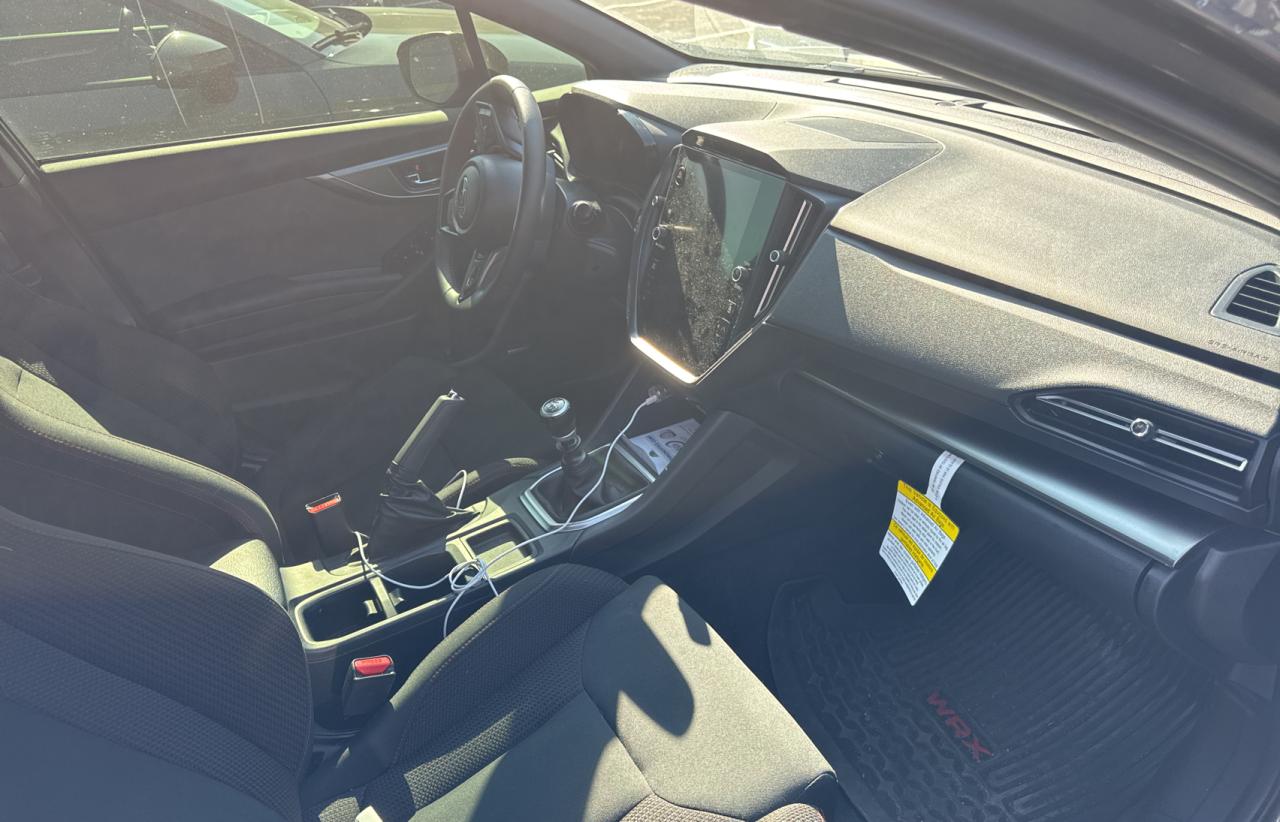 2023 SUBARU WRX PREMIUM VIN:JF1VBAF68P9816189