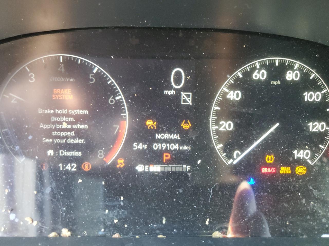 2024 HONDA HR-V SPORT VIN:3CZRZ1H52RM711836