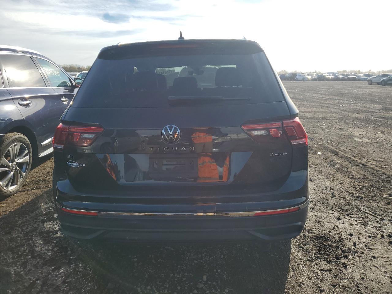 2022 VOLKSWAGEN TIGUAN SE VIN:3VV2B7AX9NM001919