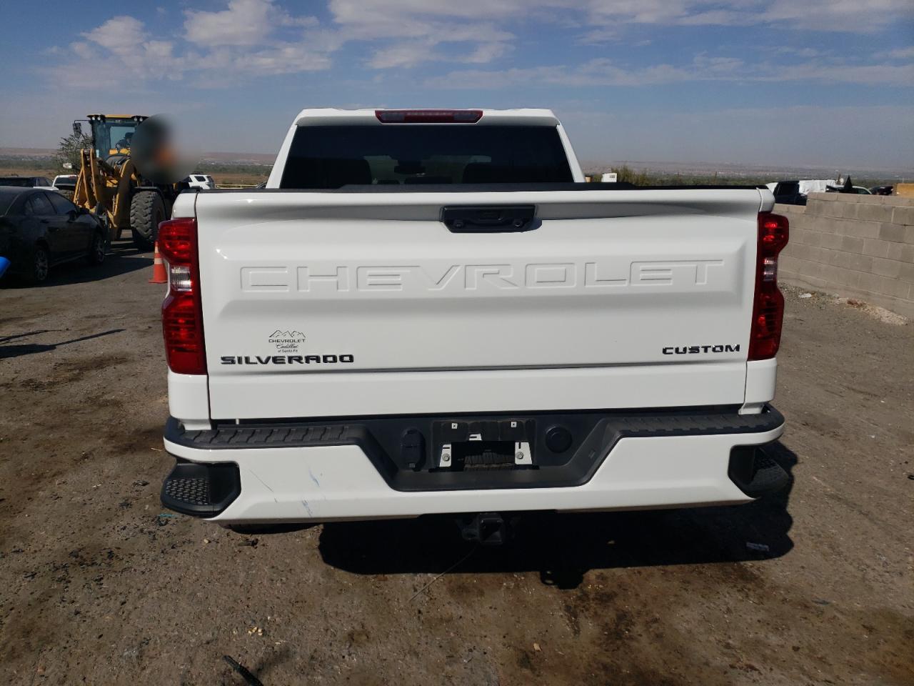 2022 CHEVROLET SILVERADO K1500 CUSTOM VIN:1GCPDBEK4NZ587007
