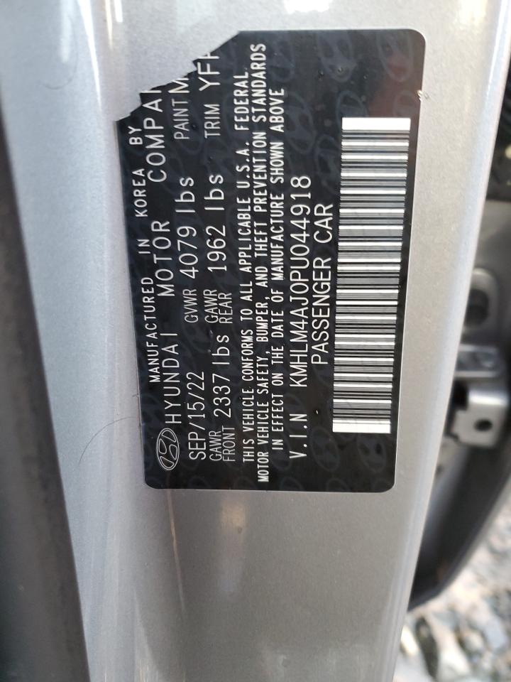 2023 HYUNDAI ELANTRA BLUE VIN:KMHLM4AJ0PU044918