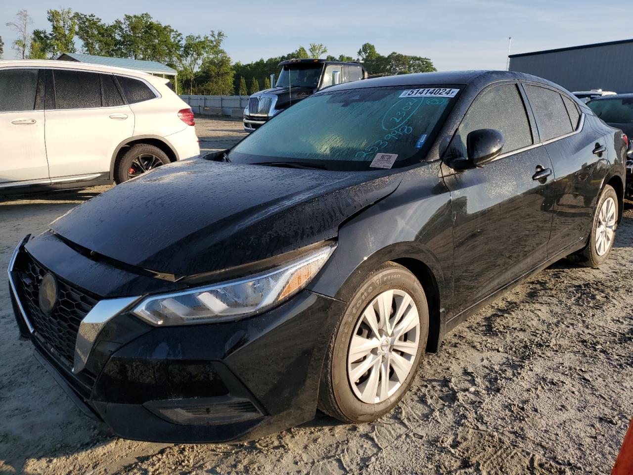 2022 NISSAN SENTRA S VIN:3N1AB8BV7NY253998