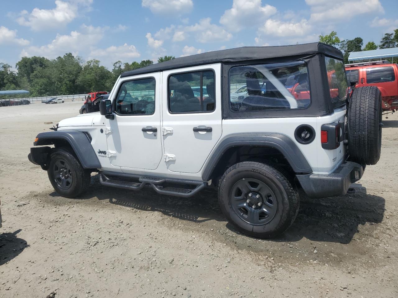 2022 JEEP WRANGLER UNLIMITED SPORT VIN:1C4HJXDNXNW227375