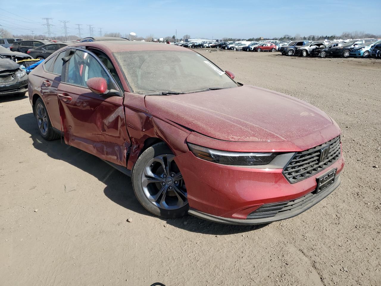 2023 HONDA ACCORD EX VIN:1HGCY1F33PA001534