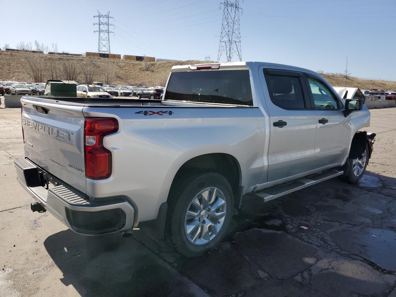 2022 CHEVROLET SILVERADO LTD K1500 CUSTOM VIN:3GCPYBEK2NG181683